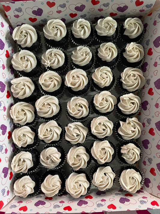 Vegan Mini Chocolate Cupcakes – Nut-Free & Customizable